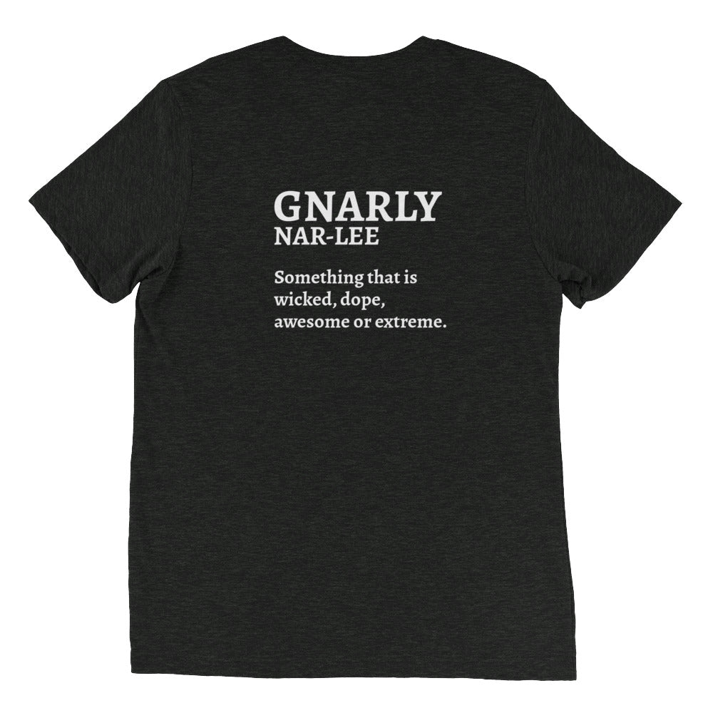Unisex Gnarly Dictionary Definition